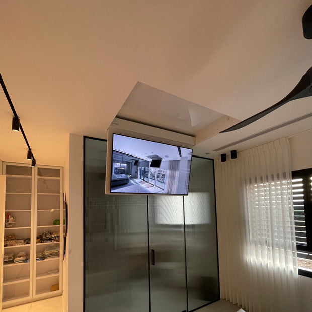 Fold Down Ceiling TV Lift 55