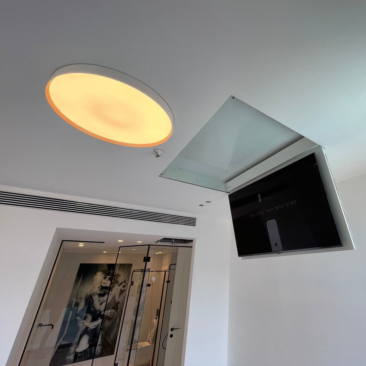 Fold Down Ceiling TV Lift 55