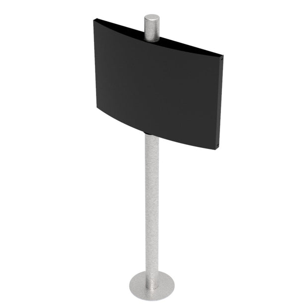 TV Floor Stand Stainless Steel 77